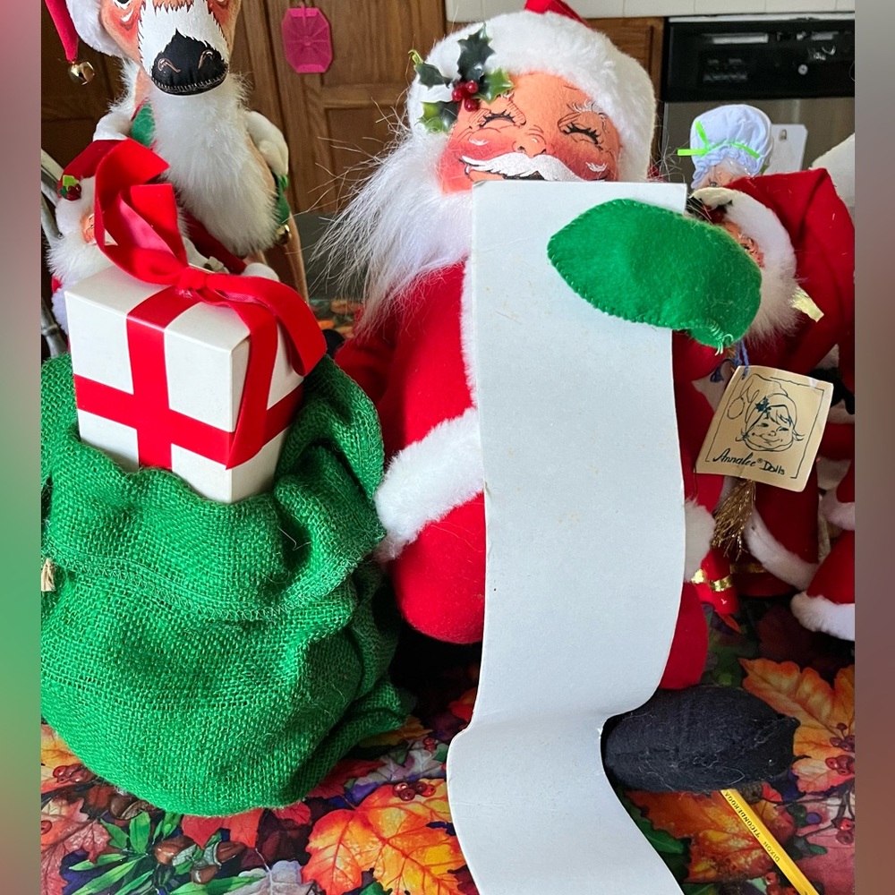 Santa With List